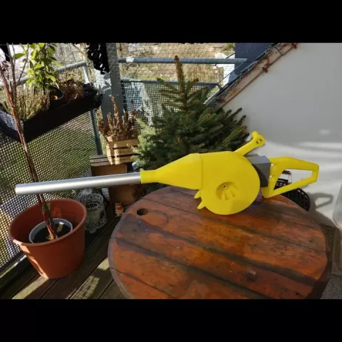 BBQ Fan Extension for Gearbox 256 / Grillgebläse Erweiterung für Getriebe 256 by J. E.