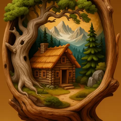 Tropical Landcape Scene