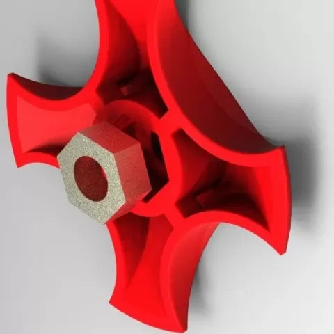 The universal holder of the coil of the filament by Иван Иванович Закидонский