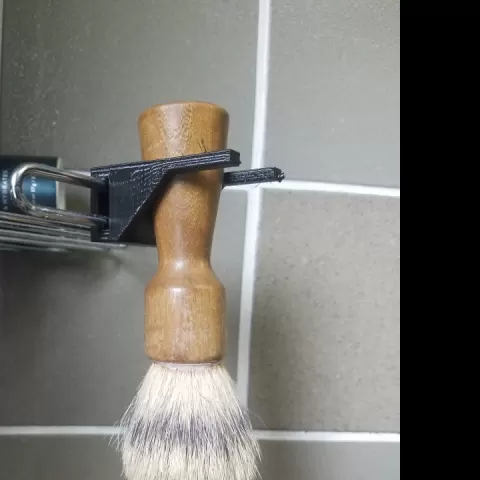 Shaving brush holder by Brandy Easom