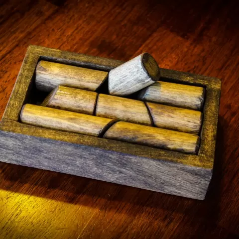Dowel Puzzle by Mark Ingle