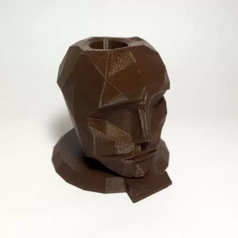 Head-Vase by Alejandro Diaz Torres