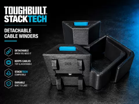 ToughBuilt StackTech - Detachable cable winders