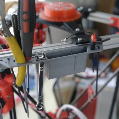 Mini Kossel Tool Holder by James Hance