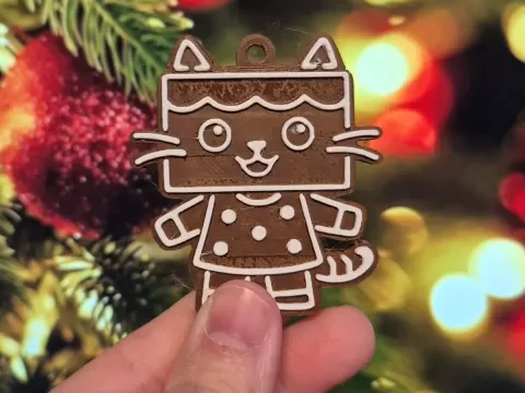 Baby Box Gabby's Dollhouse Gingerbread Ornament