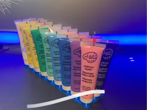 23mm diametre paint pot storage