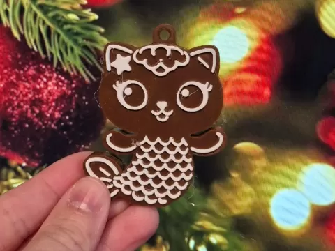 Mercat Gabby's Dollhouse Gingerbread Ornament