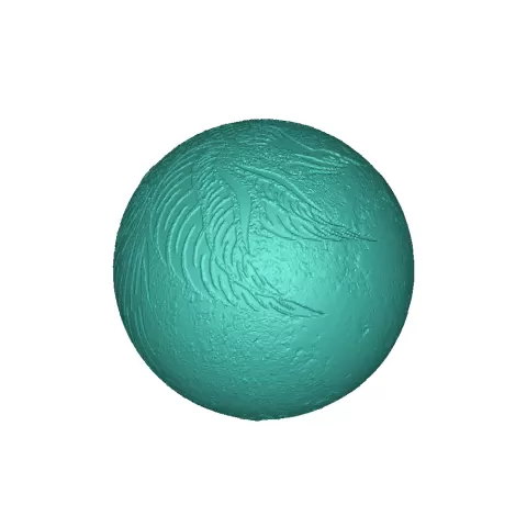 peacock on moon - Gamerrush