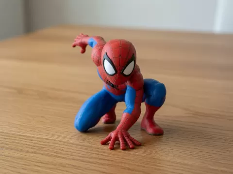 SpiderMan Landing Figure | Marvel
