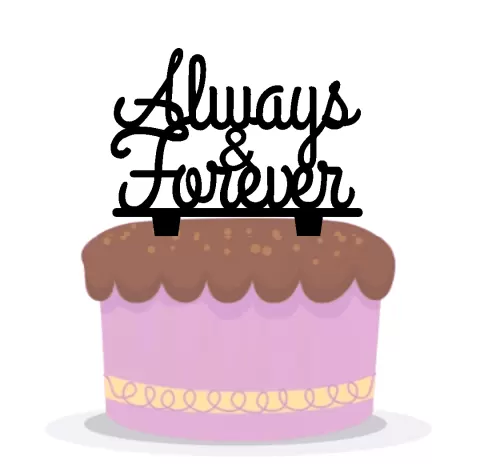 CAKE TOPPER