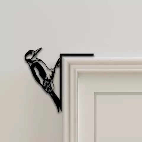 Bird Door Corner Decor