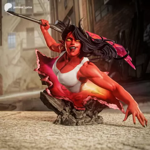 Demonic Heroine Bust by Gatsu Studios