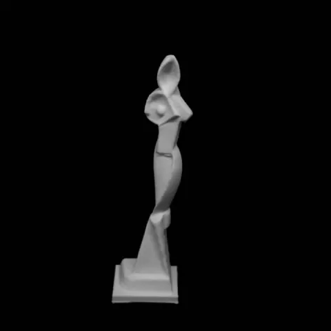 Woman Figure at The National Art Museum, Ukraine by Scan The World