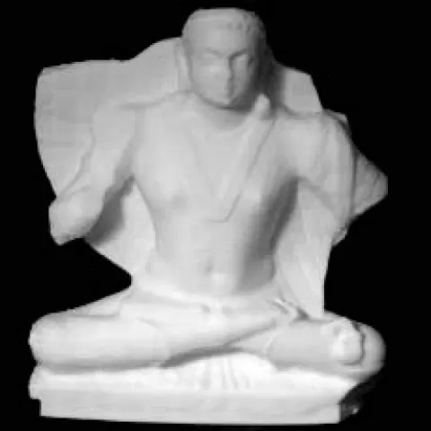Bodhisattva Maitreya at The Guimet Museum, Paris by Scan The World