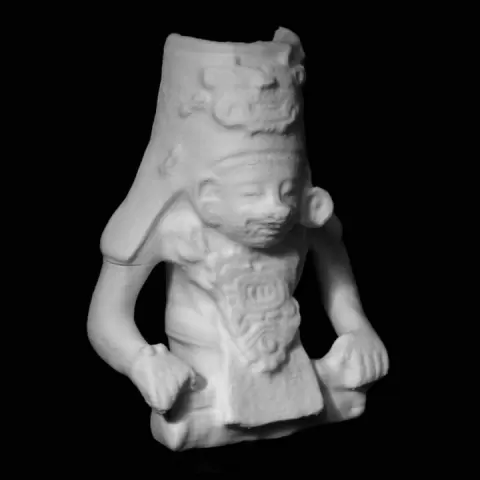 Funerary Urn of an Ancestor Figure at The British Museum, London by Scan The World