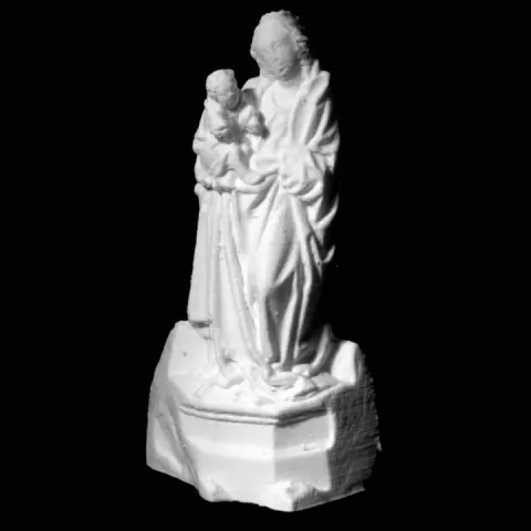 Virgin and Child at The Museum of Fine Arts, Ghent, Belgium by Scan The World