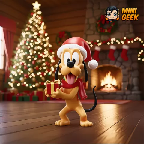 Mini Geek: Pluto Christmas Chibi