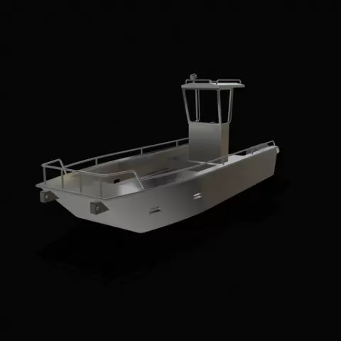 Jurassic Park 3 River Barge