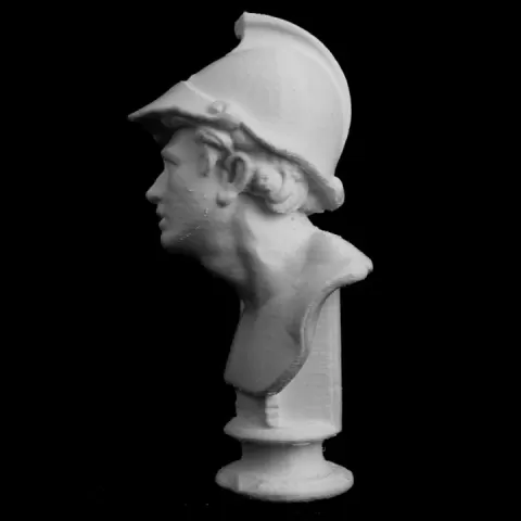 Head of a Young Warrior at The Collection, Lincoln, UK by Oliver Laric