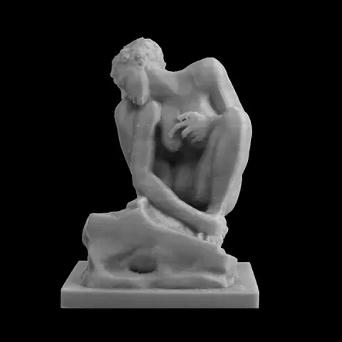 Crouching Woman at La Musée Rodin, France by Musée Rodin