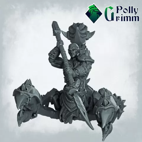 Fantasy and historic miniatures for tabletop games. Arabian Nightmare. Scorpion warrior ver 2 by PollyGrimm