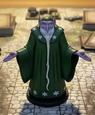 The Four Magic Brothers: Carolinus, Solarius, Lo Tae Zhao, & Ommadon (The Flight of Dragons) - SINGLE-PIECE STL Miniatures