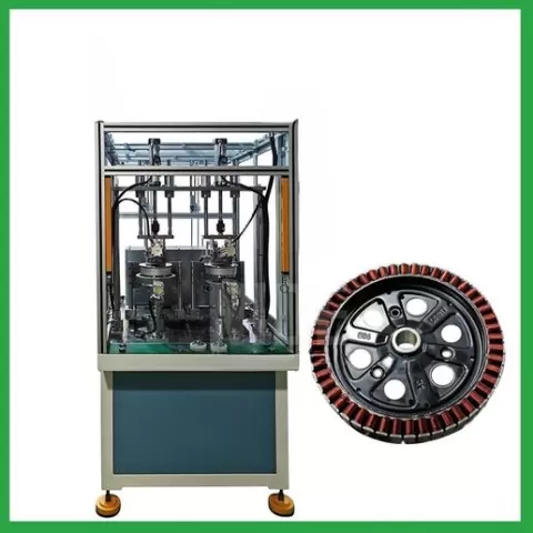 Automatic BLDC Motor Wheel Hub Winding Machine