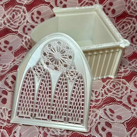 Gothic Cathedral Trinket Box by Rye Moore