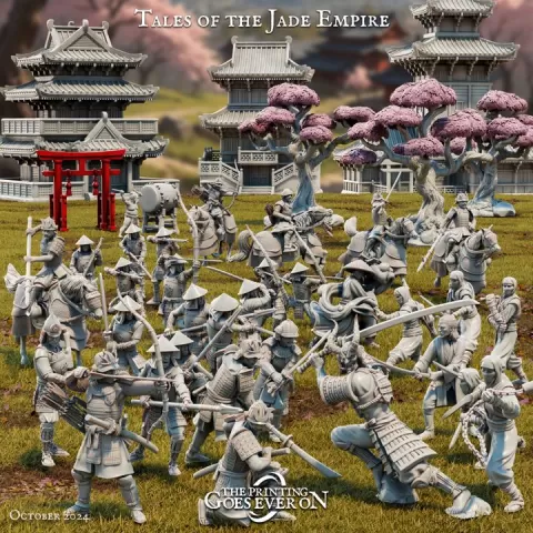 Tales of the Jade Empire - Presupported by The Printing Goes Ever On