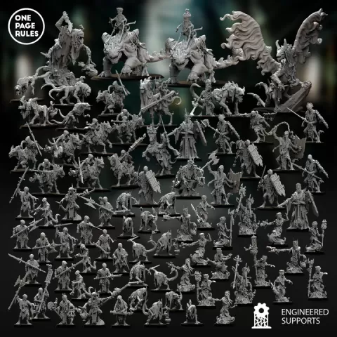 Shadow Stalkers - Army Bundle #1 by One Page Rules