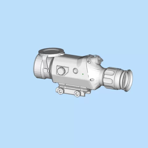 88 CCL 1x-6x Ghost Optical Scope Tactical Item Model