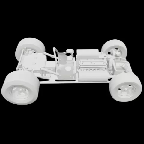 Open-Wheel V8 Chassis