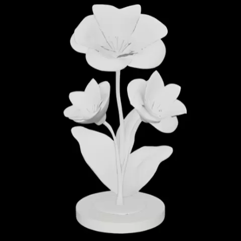 Three Flower Bloom Stand