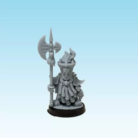 Dwarf fire halberdier Standard