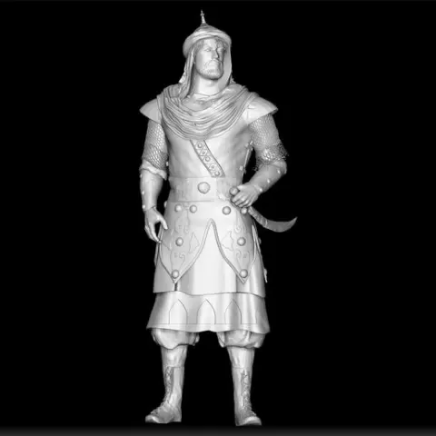 Arab Man - muslim man - warrior arab
