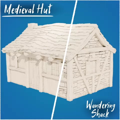 Medieval Hut by WanderingShack