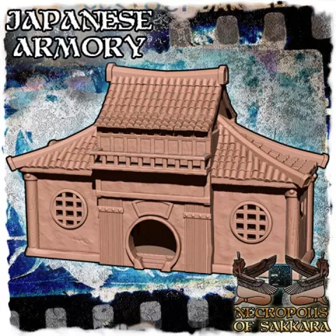 Japanese Armory by Pharaoh's Workshop