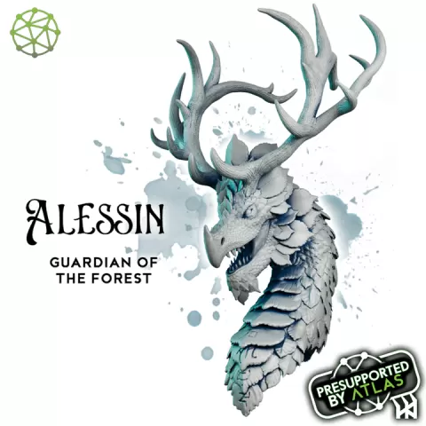 Alessin - BUST by Atlas 3DSS