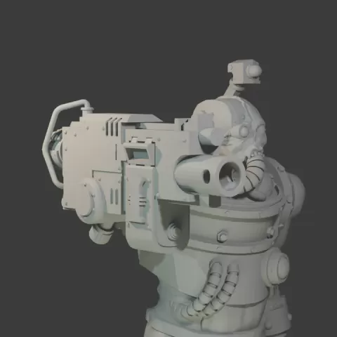 Gun Servitor by Cold Window Studio
