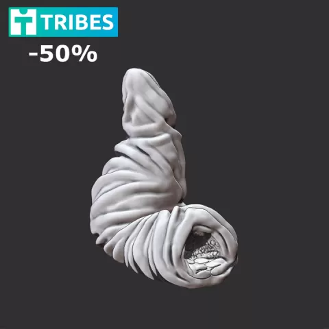 Brine Pool Worm by Sculpting George