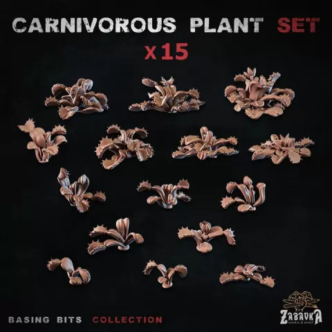 Carnivorous plant - Basing Bits (Plants) by Zabavka Workshop