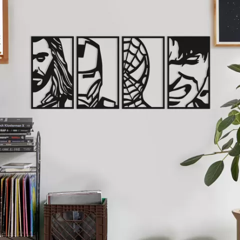 Marvel wall art