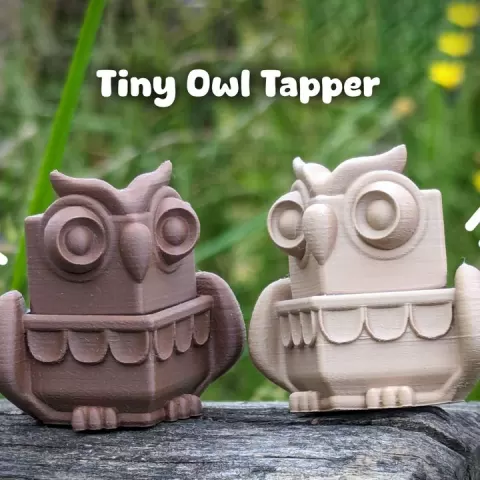 Tiny Owl Tapper! by Pim jacobs
