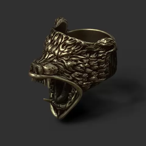 Bear ring by Hleb Donskov