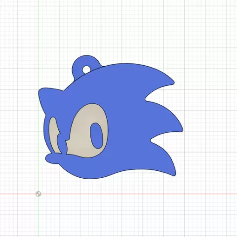 Sonic icon necklace