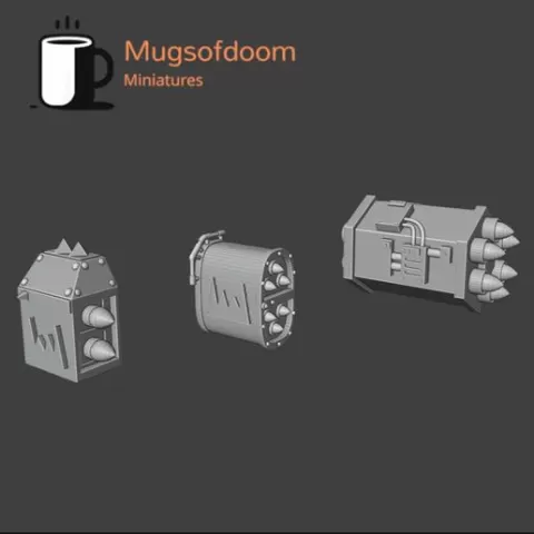 Ork Walker Missile Pods