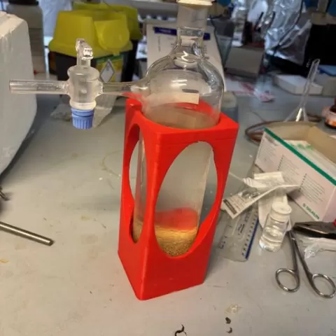 Schlenk flask stand