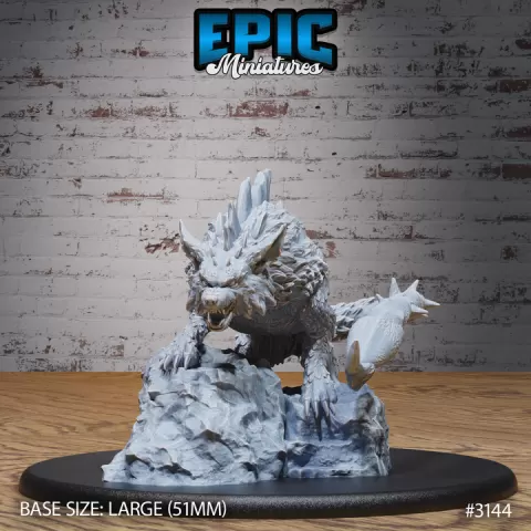 Lupion Wolf Scorpion Chimera Sneaky / Evil Poison Hybrid / Wild Predator / Swamp Encounter by Epic-Miniatures