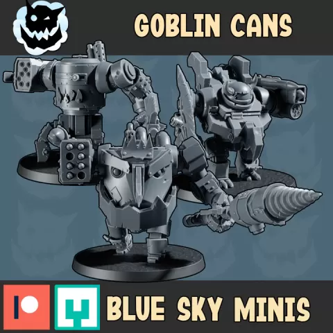 Goblin Cans by Blue Sky Minis
