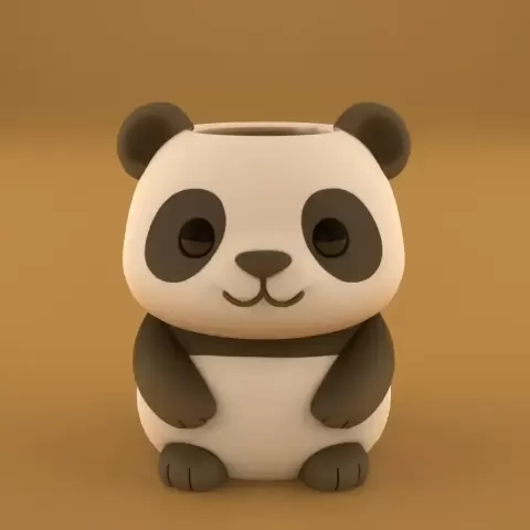 Cute Panda Planter
